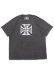 画像1: WEST COAST CHOPPERS GARMENT DYED CROSS LOGO LONG BEACH TEE (1)