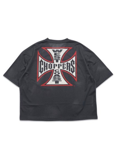 画像2: WEST COAST CHOPPERS CROSS LOGO MESH JERSEY