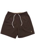 【送料無料】POLO RALPH LAUREN 5.75 INCH TRAVELER CLASSIC SWIM TRUNK NUTMEG BRWN