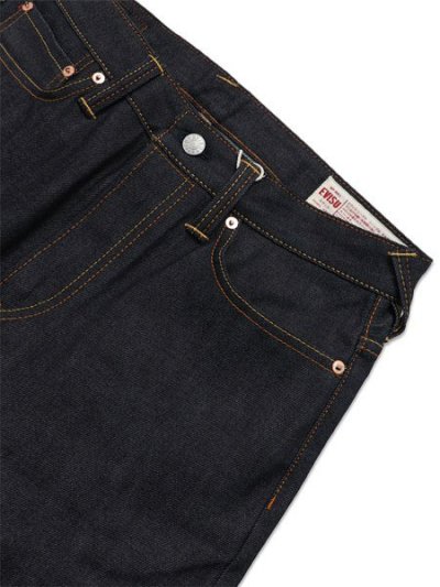 画像3: 【送料無料】EVISU WHITE SEAGULL JEANS #2020 INDIGO/WHITE