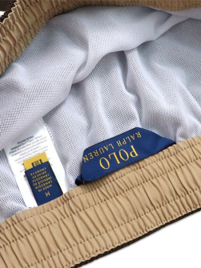 画像5: 【送料無料】POLO RALPH LAUREN 5.75 INCH TRAVELER CLASSIC SWIM TRUNK NUTMEG BRWN