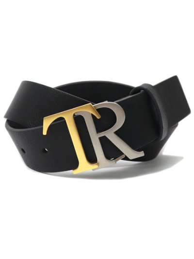 画像1: 【送料無料】TRUE RELIGION STOKES BELT BLACK