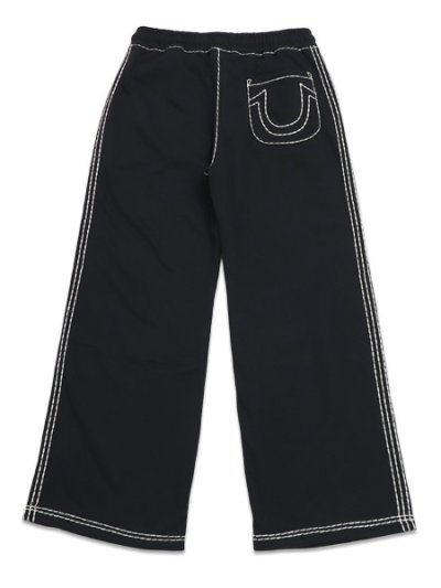 画像2: 【送料無料】TRUE RELIGION SUPER T BAGGY SWEATPANT CO-ORD BLACK