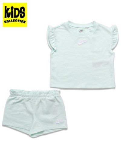 画像1: 【KIDS】NIKE TODDLER BABY FRENCH TERRY 2P SET-BARELY GREEN