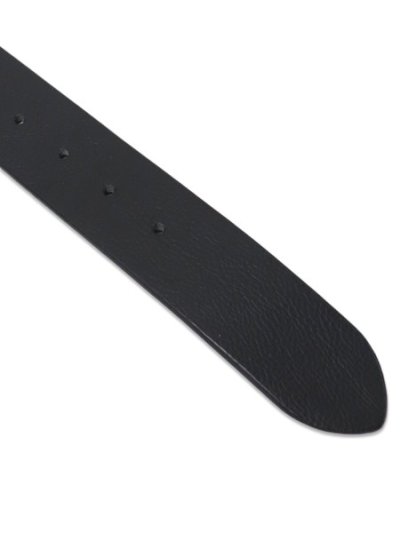 画像5: 【送料無料】TRUE RELIGION INDO-SAGE ENAMEL HORSESHOE BELT BLACK
