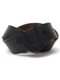 【送料無料】TRUE RELIGION HORSESHOE BLACK REVERSIBLE BELT BLACK/TAN