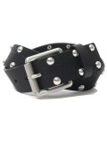 【送料無料】TRUE RELIGION VALLOW BOUNDED BELT BLACK
