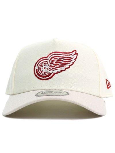 画像2: NEW ERA 9FORTY A-FRAME RED WINGS CHROME/STONE
