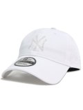 NEW ERA 9FORTY UNSTRUCTURED BEADS LOGO YANKEES WHITE