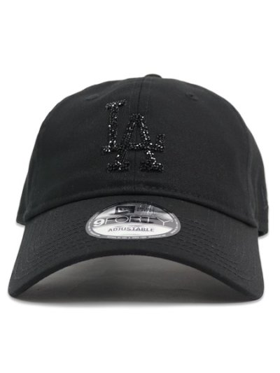 画像2: NEW ERA 9FORTY UNSTRUCTURED BEADS LOGO DODGERS BLACK