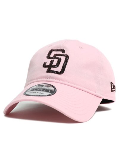 画像1: NEW ERA 9FORTY UNSTRUCTURED BEADS LOGD PADRES PINK