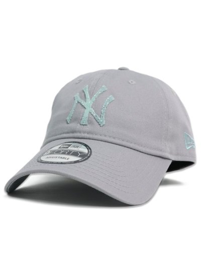 画像1: NEW ERA 9FORTY UNSTRUCTURED BEADS LOGO YANKEES SOFT BLUE