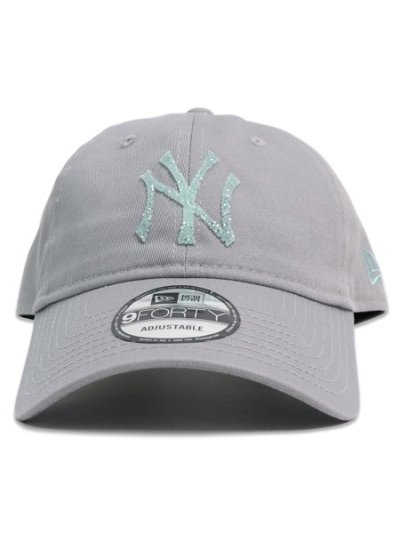 画像2: NEW ERA 9FORTY UNSTRUCTURED BEADS LOGO YANKEES SOFT BLUE