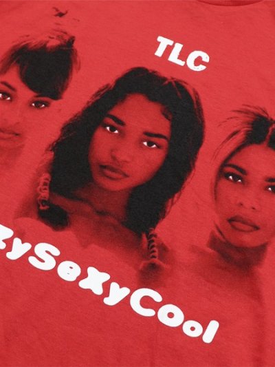 画像3: MERCH TRAFFIC TLC CRAZY SEXY COOL RED TEE
