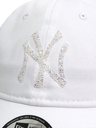 画像6: NEW ERA 9FORTY UNSTRUCTURED BEADS LOGO YANKEES WHITE