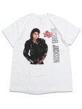 MERCH TRAFFIC MICHAEL JACKSON BAD SILVER LOGO TEE