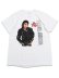 画像1: MERCH TRAFFIC MICHAEL JACKSON BAD SILVER LOGO TEE (1)