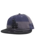 NEW ERA RC 9FIFTY PATCHWORK DODGERS GRAPHITE/NIGHT SHIFT NAVY