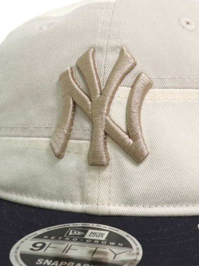 画像6: NEW ERA RC 9FIFTY PATCHWORK YANKEES CHROME/NAVY