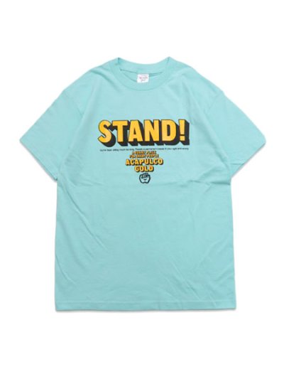 画像1: ACAPULCO GOLD STAND! TEE CELADON