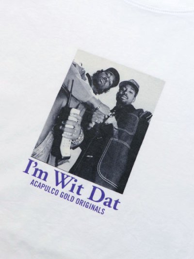 画像3: ACAPULCO GOLD U WIT IT? TEE 7.1oz RELAXED FIT BOX WHITE