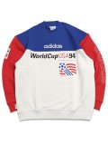 【送料無料】ADIDAS WORLD CUP USA94 GRAPHIC SWEATSHIRT-TEAM ROYAL BL/CLOUD WH