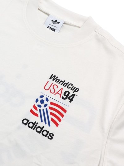 画像3: ADIDAS WORLD CUP USA94 GRAPHIC TEE-CLOUD WHITE