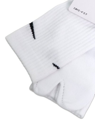 画像2: NIKE EVERYDAY PLUS LIGHTWEIGHT CREW SOCKS-WHITE/BLACK
