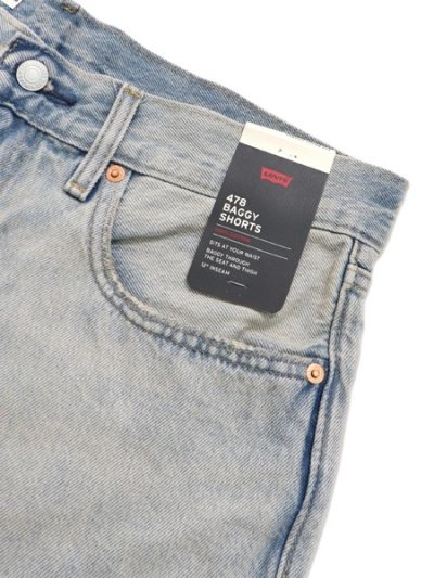 画像4: LEVI'S 478 BAGGY 12" SHORTS TINTED ALTERNATIVE ROCK LT WASH