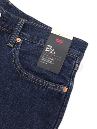 画像4: LEVI'S 478 BAGGY 12" SHORTS NEXT ONE DOWN DARK WASH