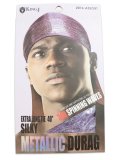 KING J EXTRA LONG TIE 40" SILKY METALLIC DURAG
