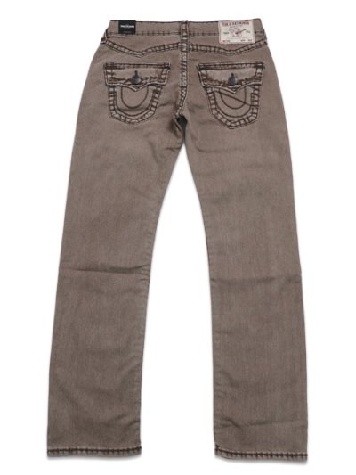 画像1: 【送料無料】TRUE RELIGION RICKY SUPER T JIMMY FLAP STRAIGHT 34" GOLDEN FERN
