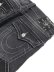 画像5: 【送料無料】TRUE RELIGION VINNY BIG T CARPENTER FRAYED UL BAGGY CARBON SHINE BKW (5)