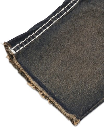 画像6: 【送料無料】TRUE RELIGION VINNY SUPER T FRAYED HEM FLAP ULTRA BAGGY SHORT KYOTO DKW