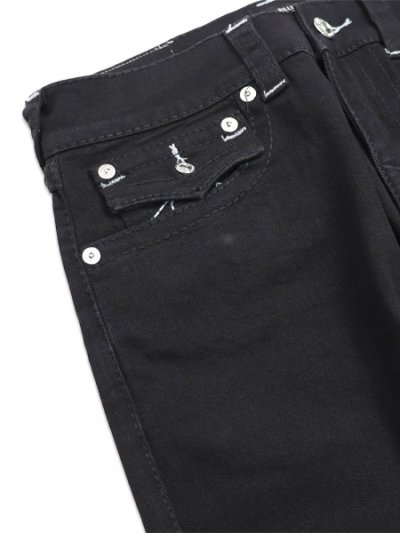 画像3: 【送料無料】TRUE RELIGION BILLY BIG T FLAP 34" BODY RINSE BLACK