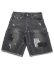画像1: 【送料無料】TRUE RELIGION VINNY BIG T CARPENTER FRAYED UL BAGGY CARBON SHINE BKW (1)