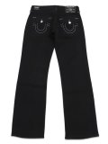 【送料無料】TRUE RELIGION BILLY BIG T FLAP 34" BODY RINSE BLACK