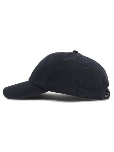 画像3: REIGNING CHAMP COTTON CHINO LOW PRO MONOGRAM STRAPBACK CAP WASHED BLACK