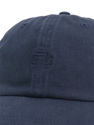 画像6: REIGNING CHAMP COTTON CHINO LOW PRO MONOGRAM STRAPBACK CAP WASHED NAVY