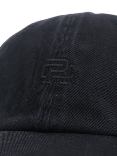 画像6: REIGNING CHAMP COTTON CHINO LOW PRO MONOGRAM STRAPBACK CAP WASHED BLACK