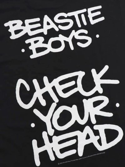 画像4: AMERICAN CLASSICS BEASTIE BOYS CHECK YOUR HEAD TEE BLACK