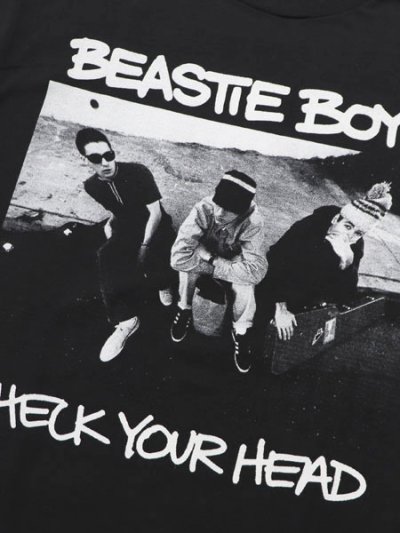 画像3: AMERICAN CLASSICS BEASTIE BOYS CHECK YOUR HEAD TEE BLACK