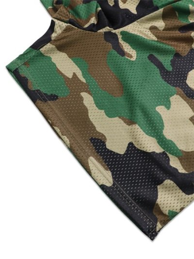 画像9: 【送料無料】INTERBREED AIRY TRAINING MESH SHORTS WOODLAND CAMO