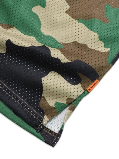 画像6: 【送料無料】INTERBREED AIRY TRAINING MESH SHORTS WOODLAND CAMO