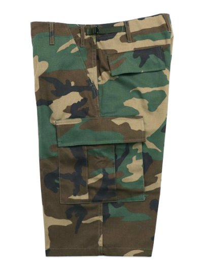 画像3: ROTHCO BDU LONG LENGTH CAMO SHORTS