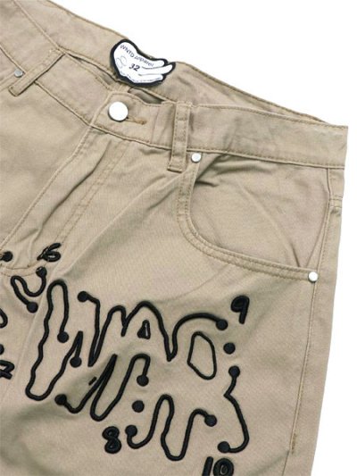 画像3: 【送料無料】WNTD APPAREL DOT TO DOT PAINTER PANTS SAND