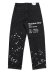 画像2: 【送料無料】WNTD APPAREL GHOST PAINT DENIM PANTS BLACK (2)