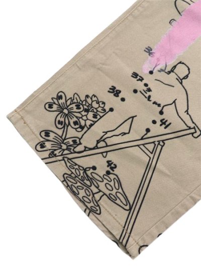画像8: 【送料無料】WNTD APPAREL DOT TO DOT PAINTER PANTS SAND