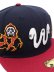画像6: 【送料無料】WNTD APPAREL TWIN REAPER HAT NAVY/RED (6)