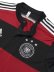 画像4: 【送料無料】ADIDAS GERMANY 2014 AWAY REPLICA UNIFORM-BLACK/VICTORY RED (4)